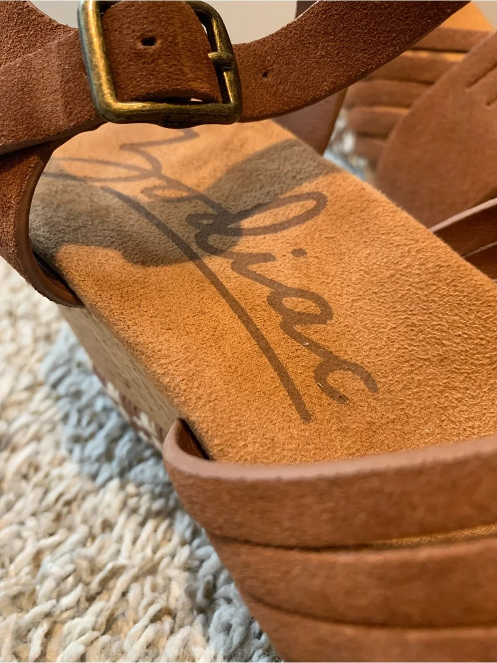💙Zodiac Paola Wedge Sandals